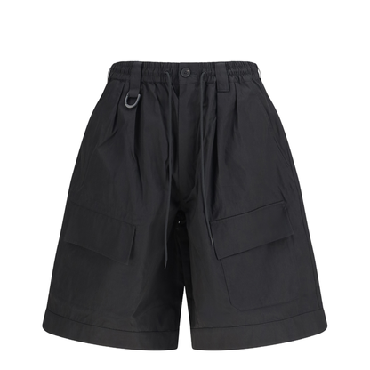 Cotton-blend Cargo Bermuda Shorts - Image 1