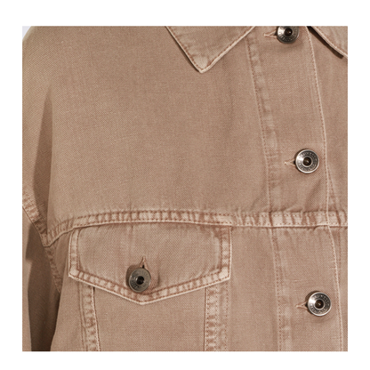 Women's Cropped Jackets Brown - Image 5