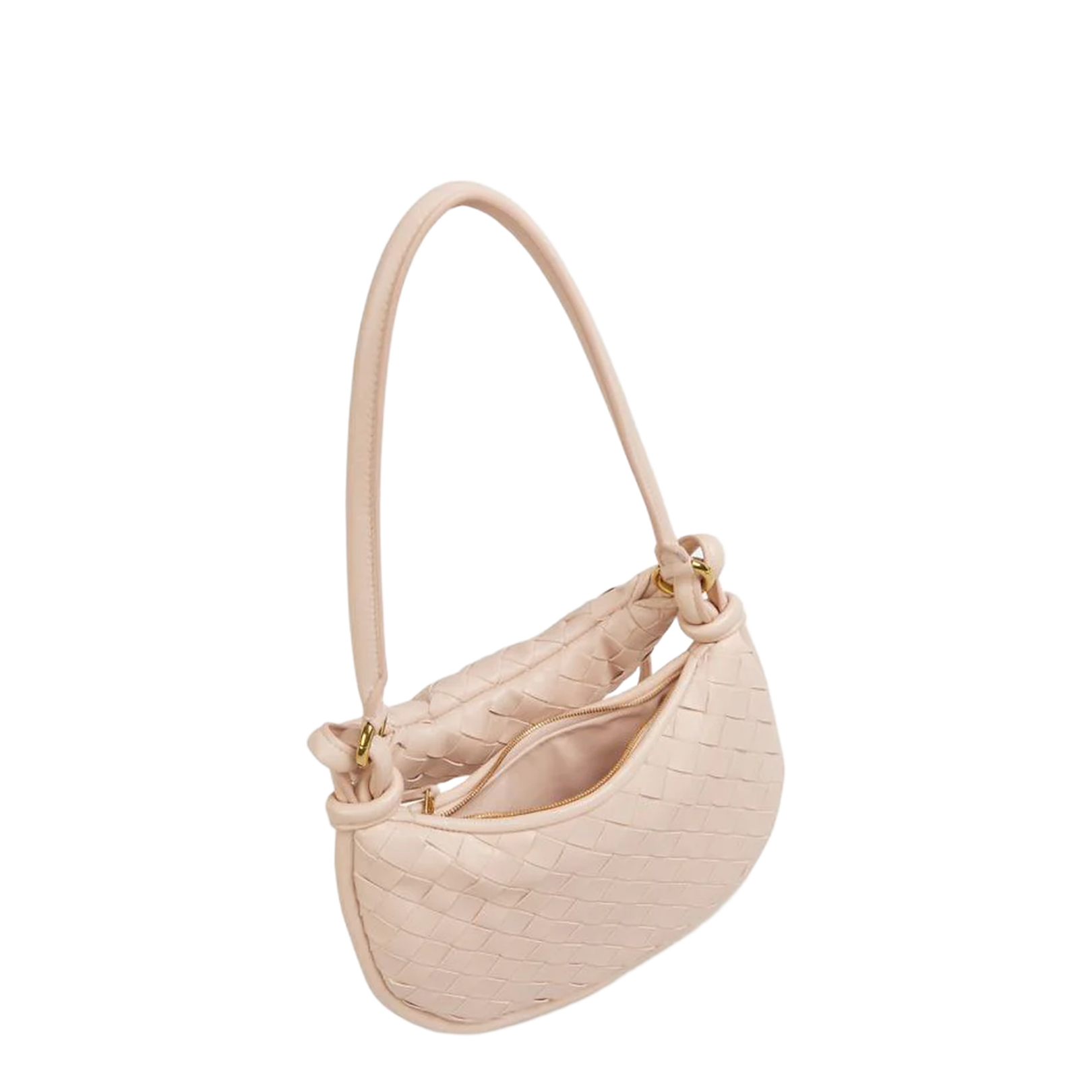 Gemeli Leather Shoulder Bags - Pink - Image 4