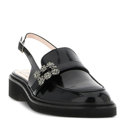 Rangers Black Slingback Loafers - Image 2