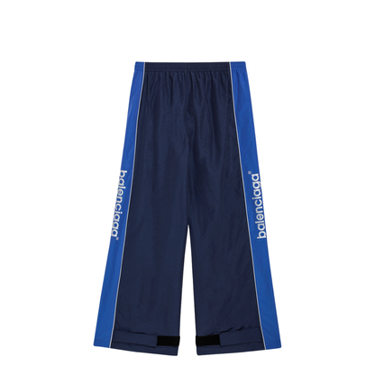 Techwear Jogger Pants in Navy Blue Cotton Blend - Image 2