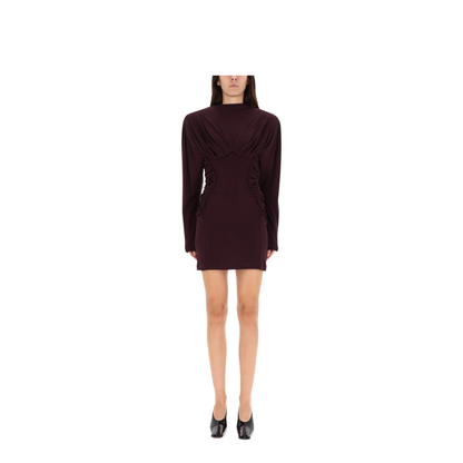 Pleated Mini Dress - Image 1