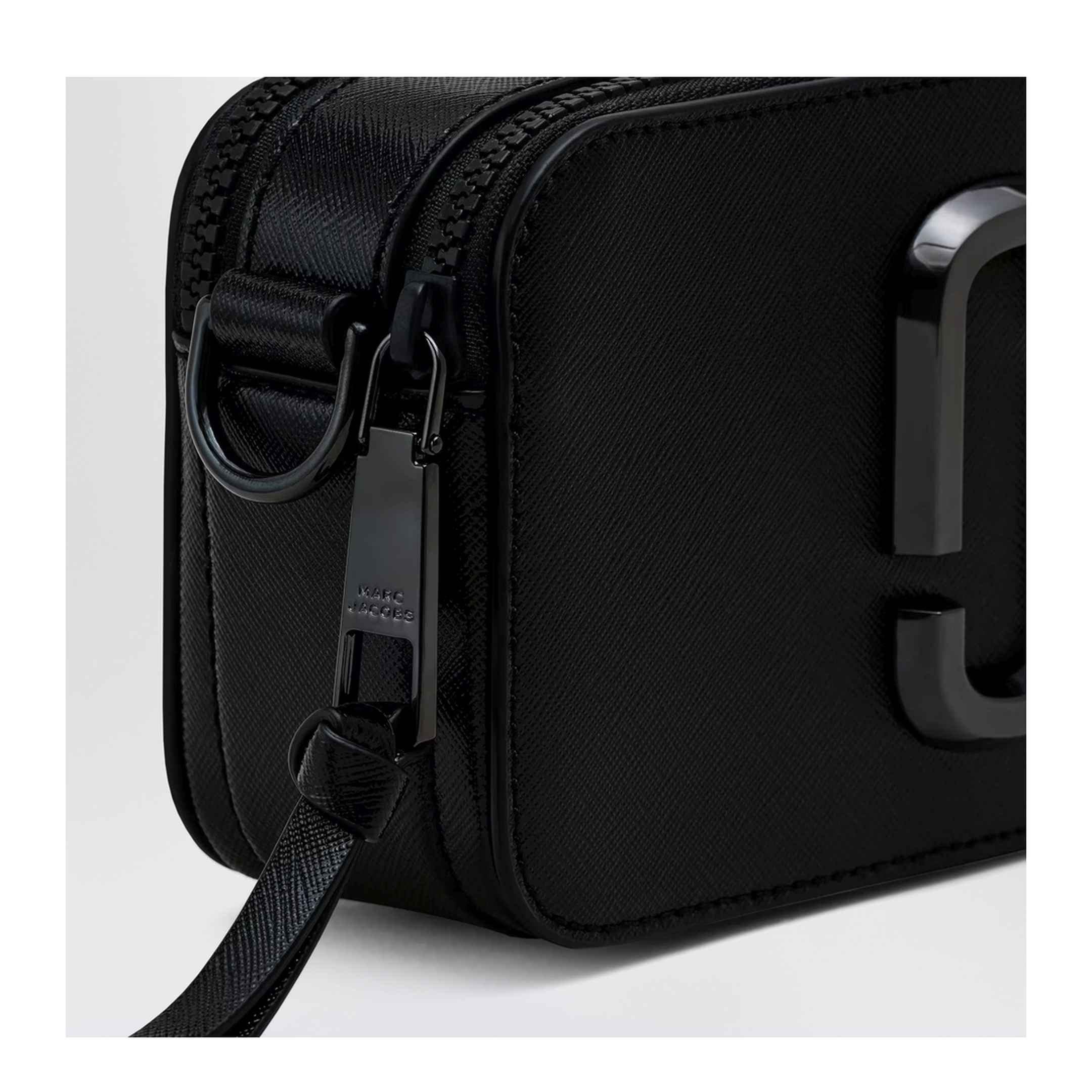 The Snapshot DTM Saffiano Crossbody - Black - Image 2