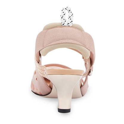 Colibrì Leather And Mesh Slingbacks - Image 3