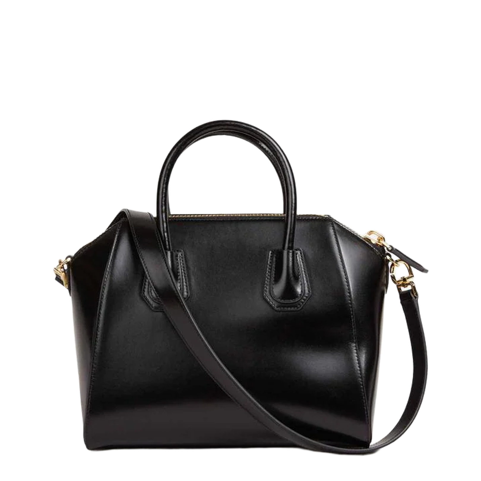 Antigona Medium Handbag Calf Leather Black - Image 3