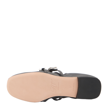 Nappa Ballet Flats with Strass Buck - Image 4
