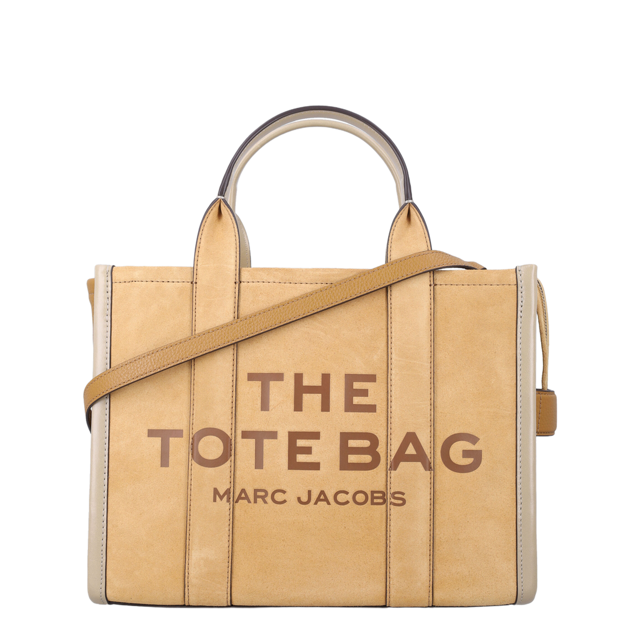 The Suede Medium Tote Bag - Copper - Image 1