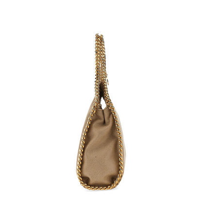 Falabella Mini Matte Vegan Shaggy Deer Tote Bag - Clotted Cream - Image 8