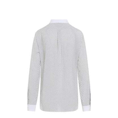 Multi Argyle Printed Silk Shirt - Image 4