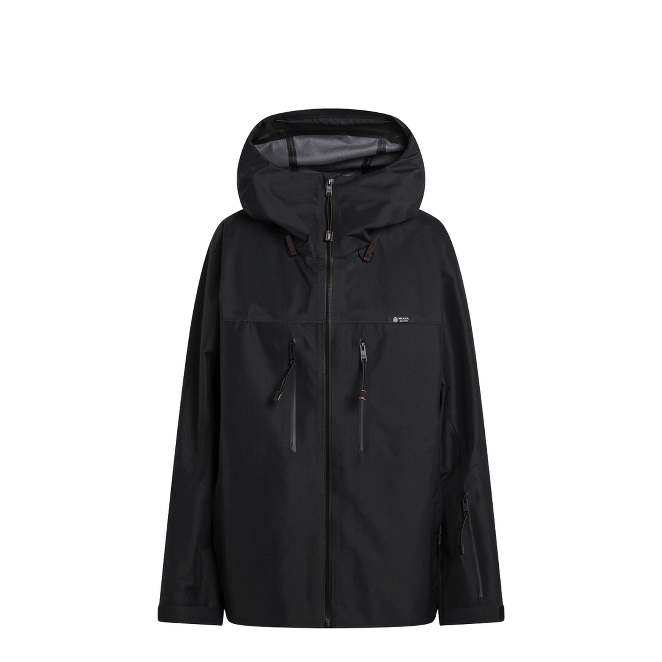Black Technical Canvas Jacket - Image 1