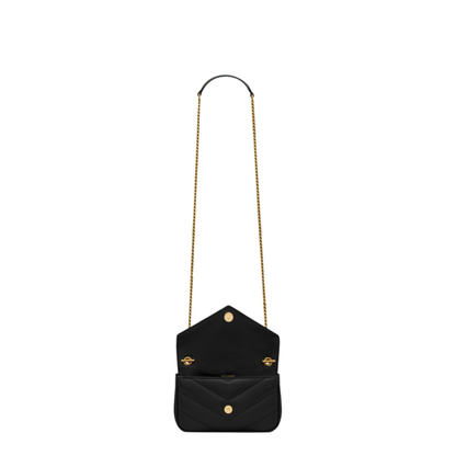 Loulou Mini Chain Bag in Black - Image 5