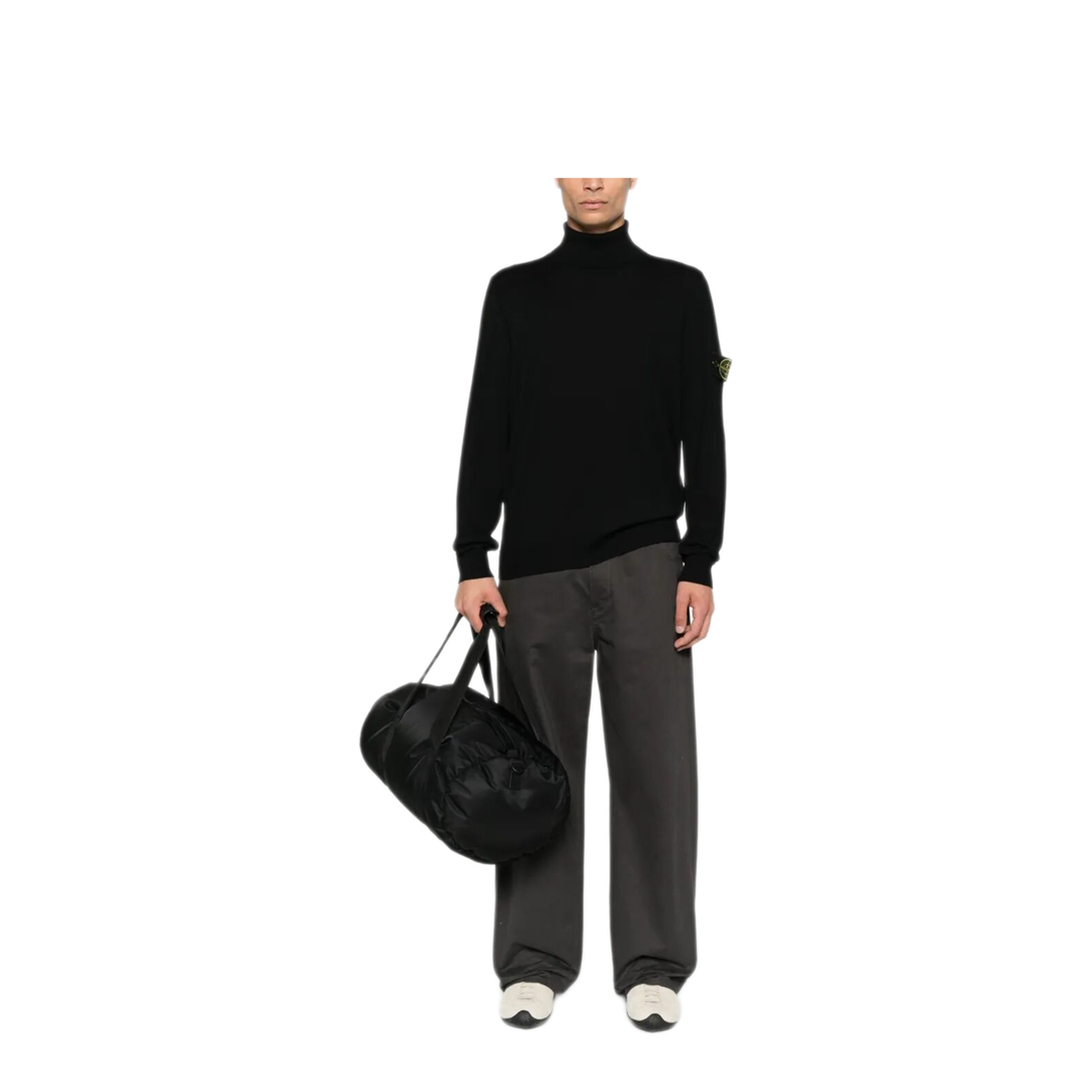 Ribbed Wool Turtleneck Sweater - Image 7