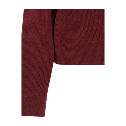 Cashmere Blend English Ribbed Turtleneck Sweater - Image 10