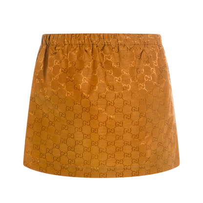 Miniskirt with GG Texture - Image 3