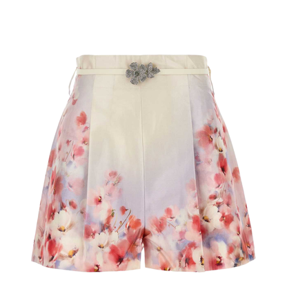 Crush Silk Blend Shorts - Image 1