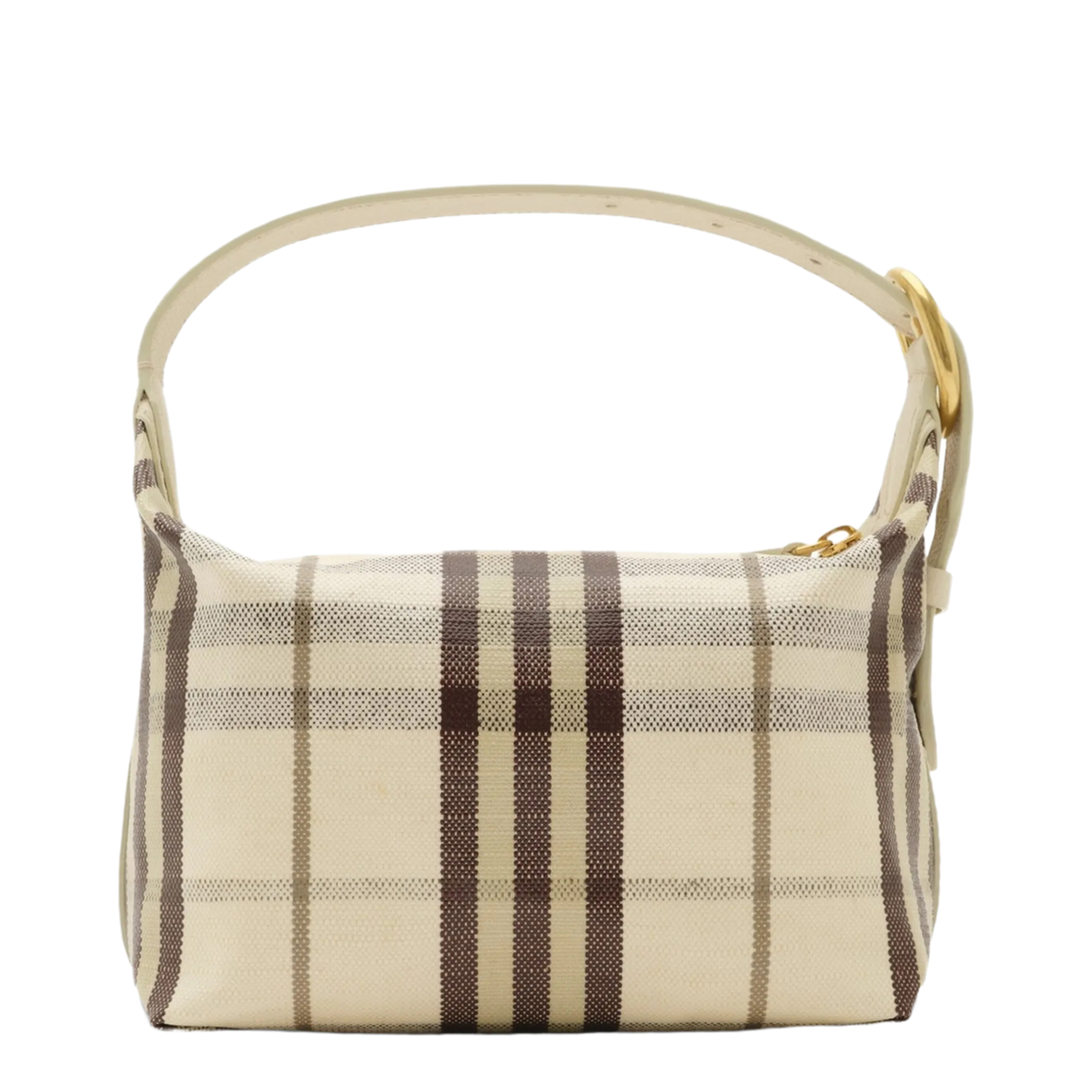 Highlands Mini Canvas Duffle Bag - Beige - Image 2
