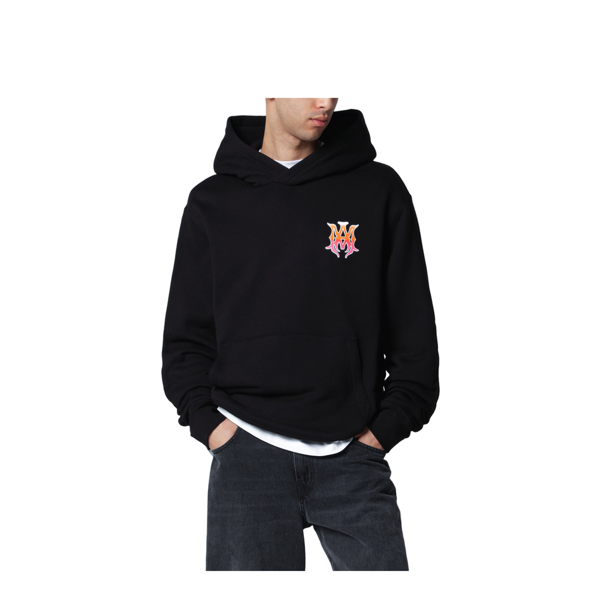 Black Hoodie With Logo - Image 1