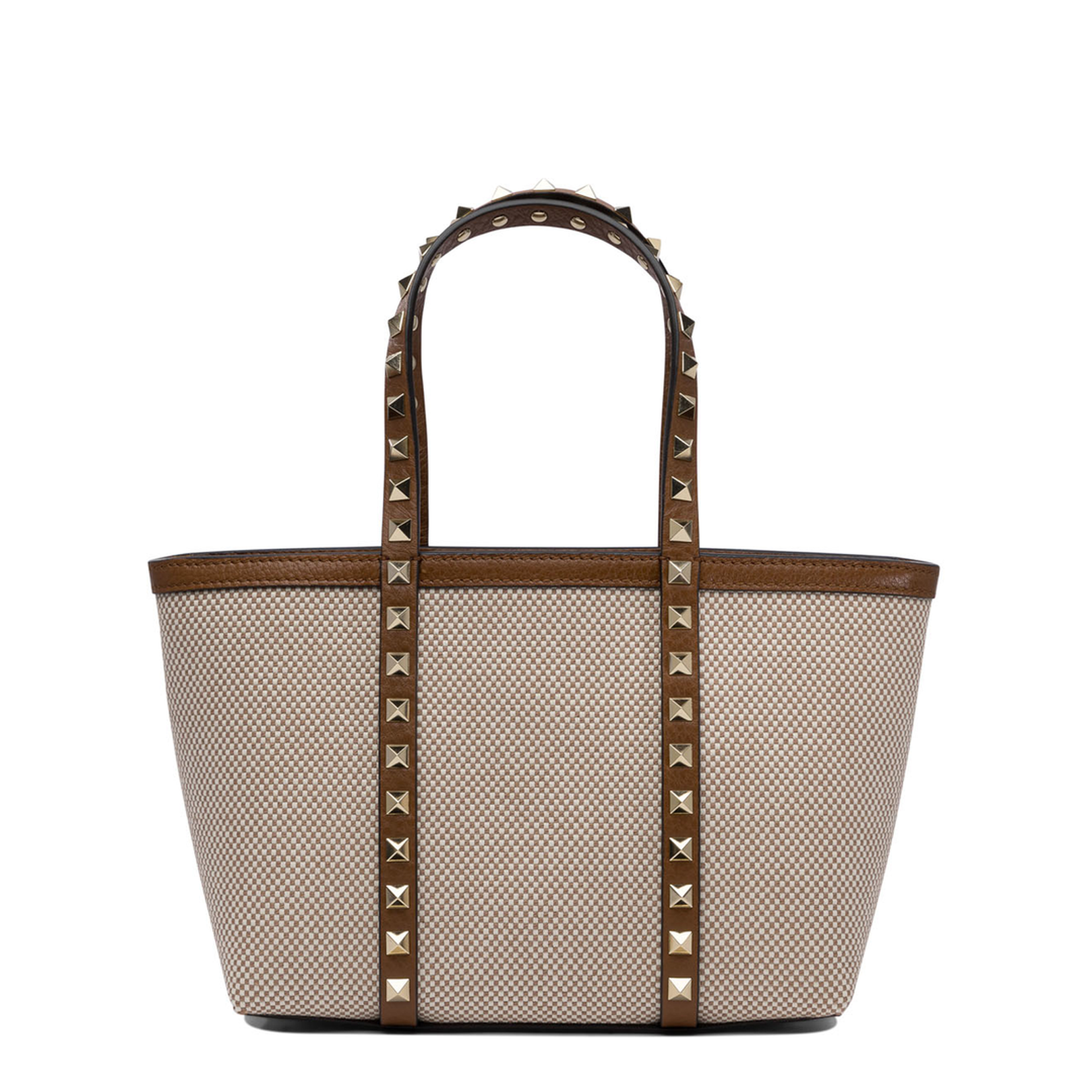 Two-tone Canvas Medium Rockstud Handbag - Image 3