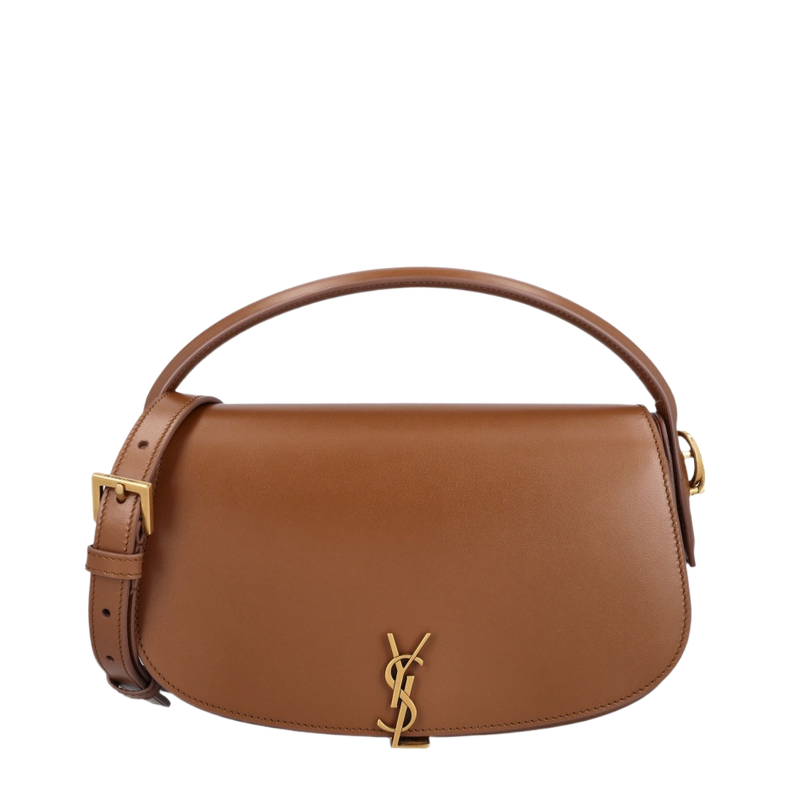 Voltaire Leather Shoulder Bags - Brown - Image 1