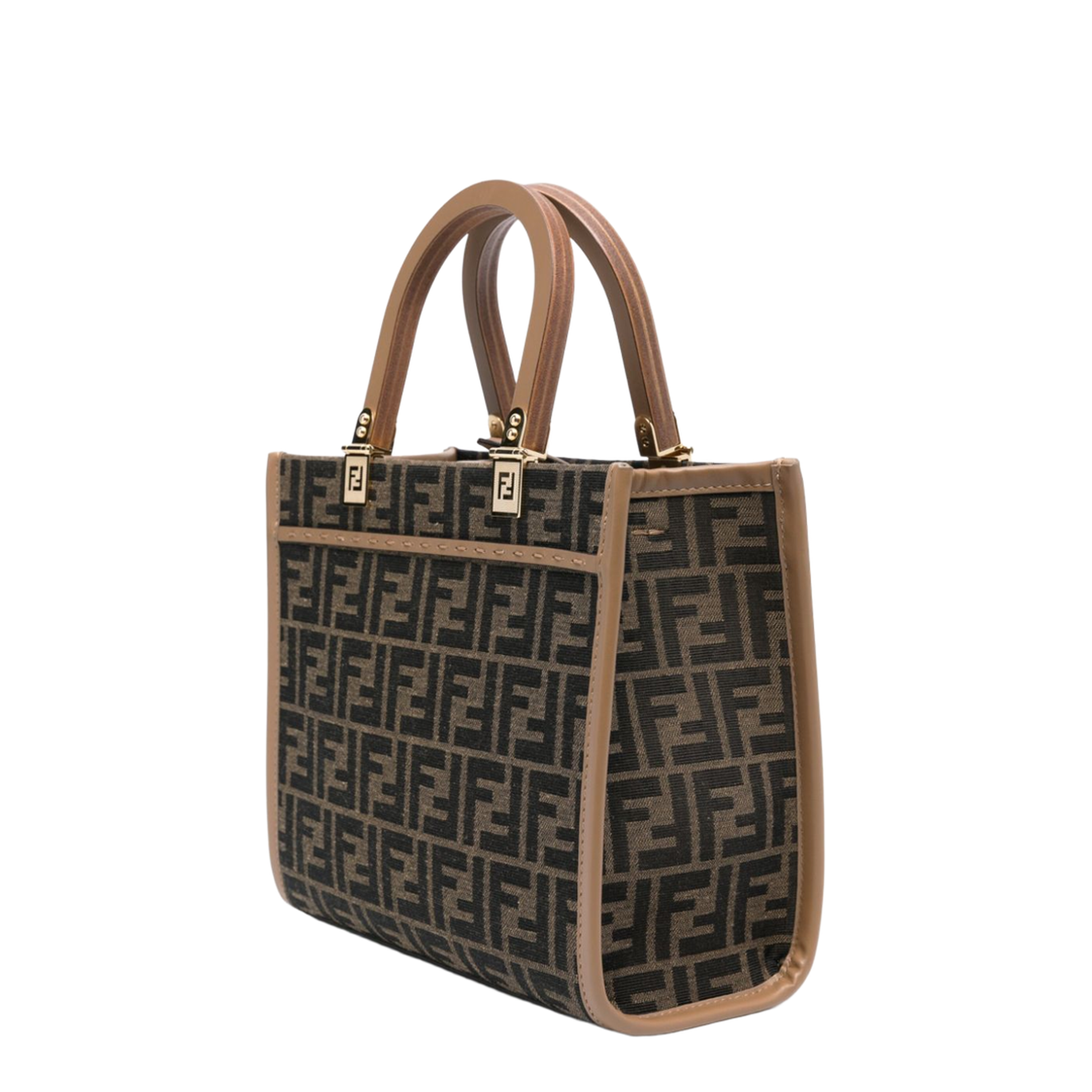 Sunshine Small in Brown Ff Jacquard - Image 4