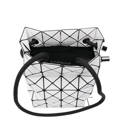 Geometric Wring Shoulder Bag - White - Image 3