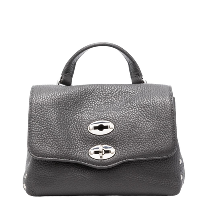 Bayswater Small Classic Grain Handbag - Black - Image 1