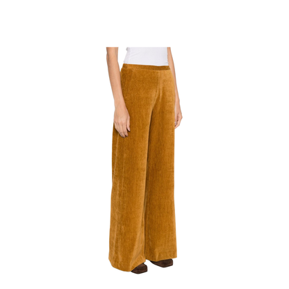 Velvet High-Waisted Trousers - Image 4