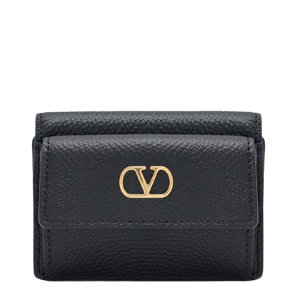 Vlogo trifold wallet black - Image 1