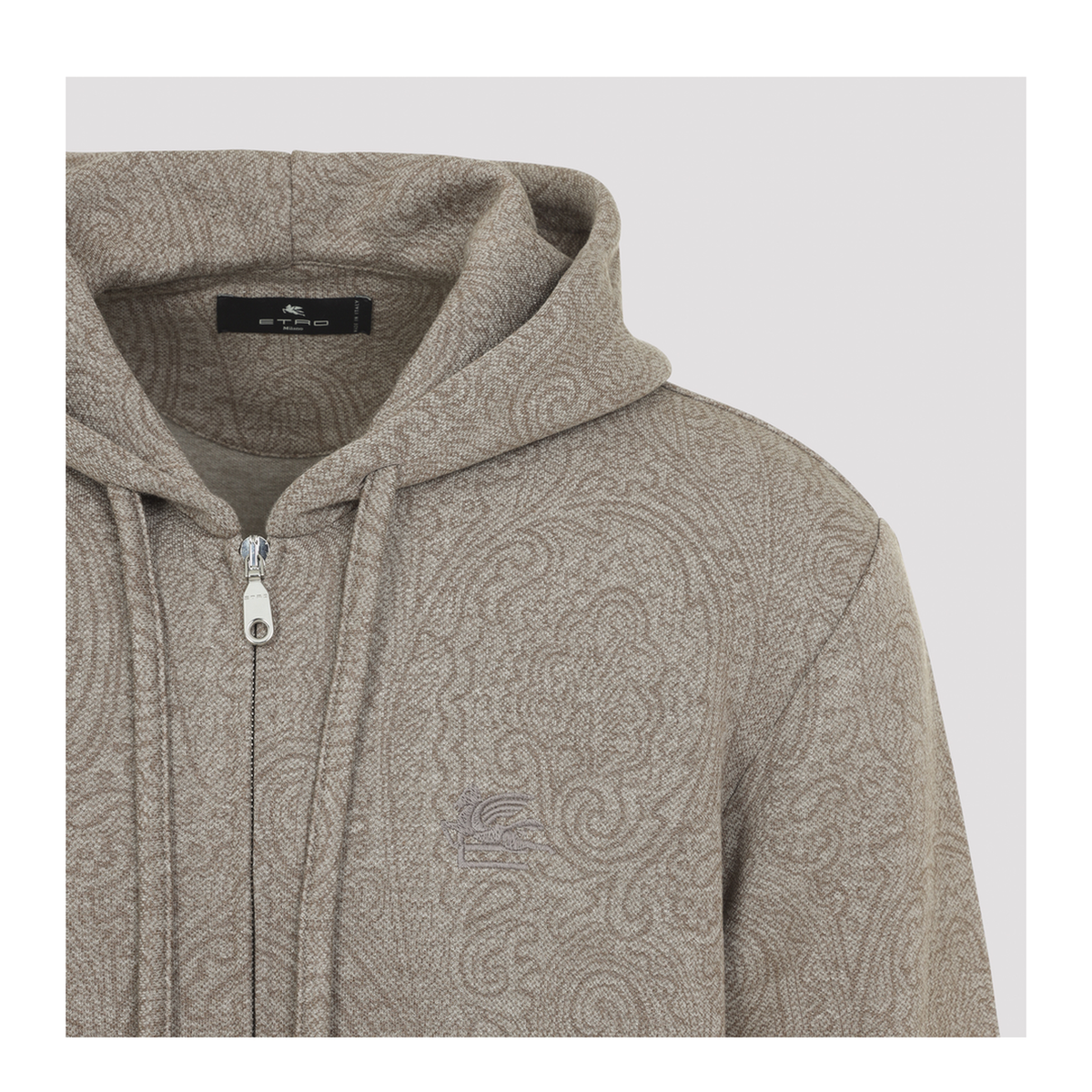 Zipped Hoodie Welt Pkt - Image 3
