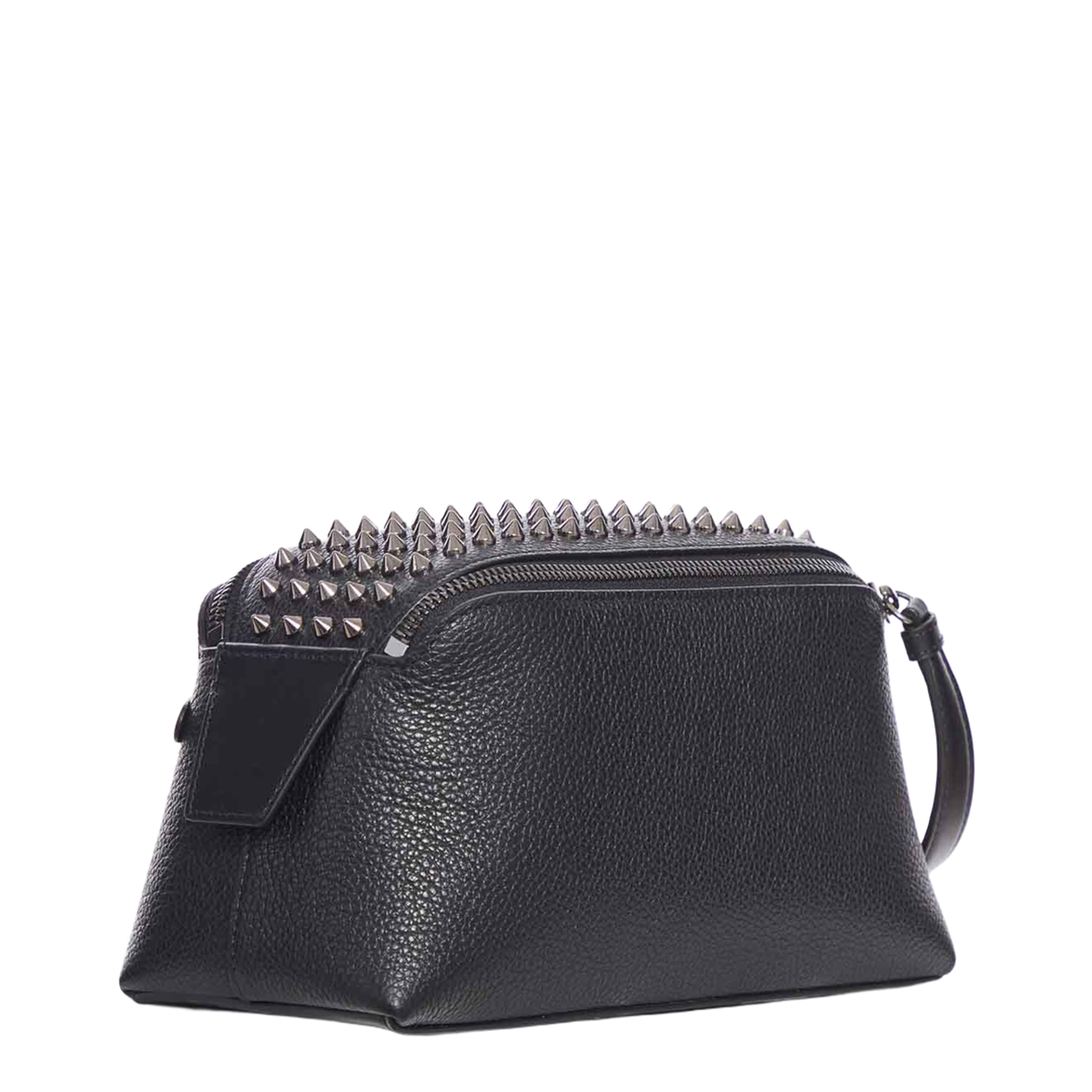 Funky Pouch Leather Black - Image 5