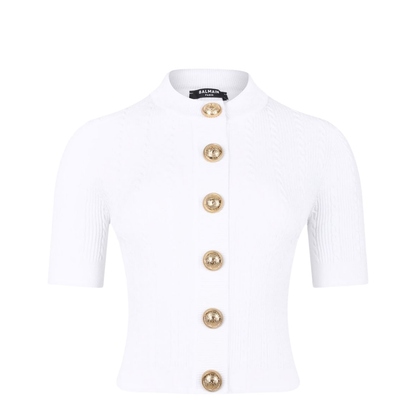 Crewneck Cardigan - Image 1