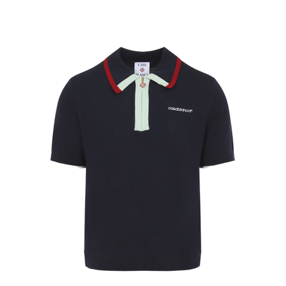 Knitted Track Polo - Image 1