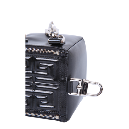 Pandora Cube Crossbody Bag in Black - Image 2