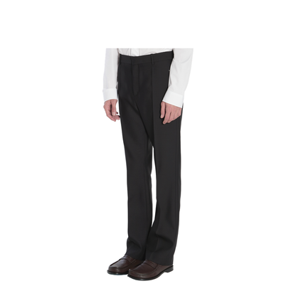 Tailored Wool and Silk Trousers - Image 2