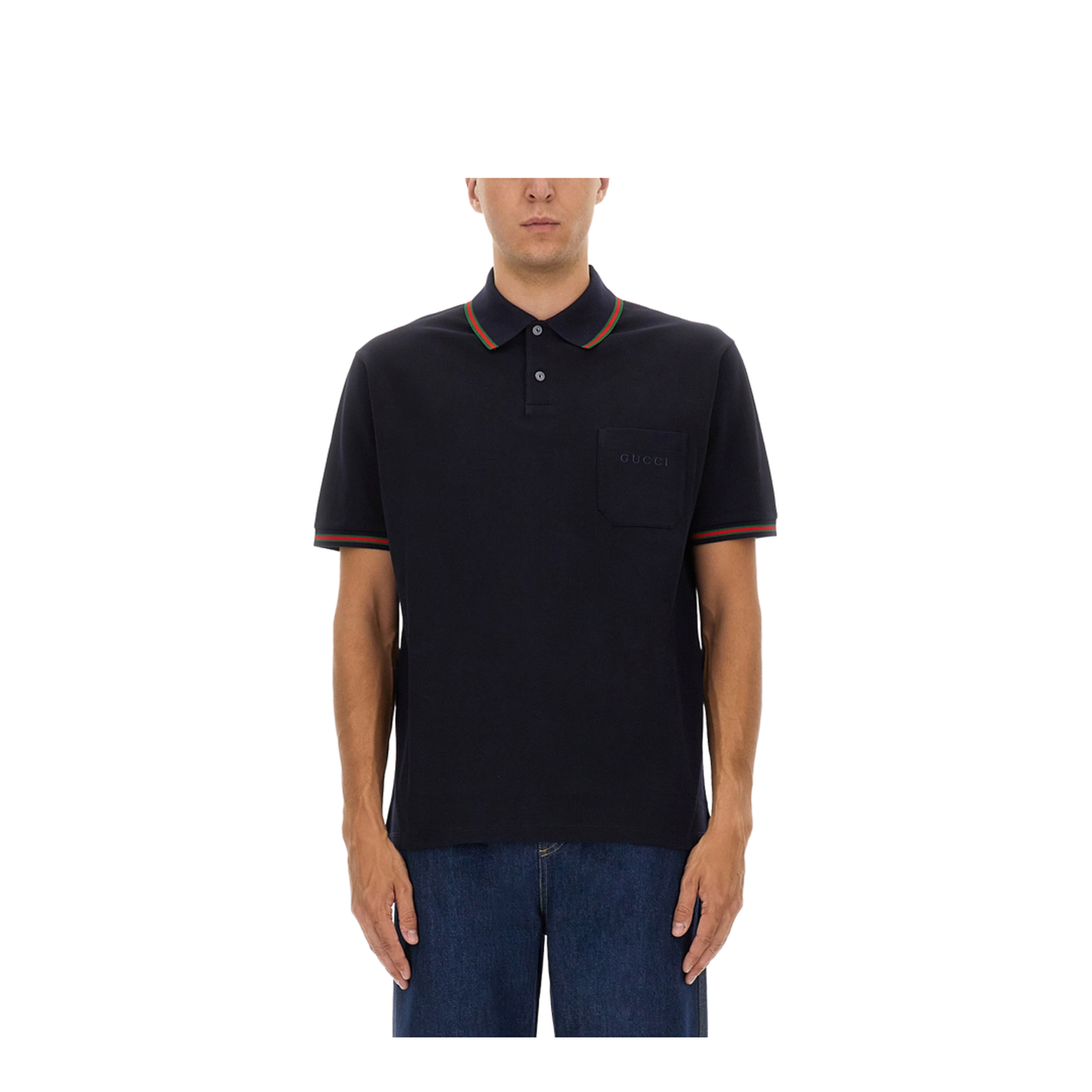 Embroidered Polo Shirt - Image 1