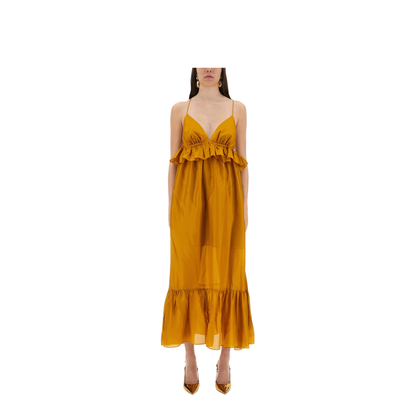 Silk Maxi Dress - Image 1