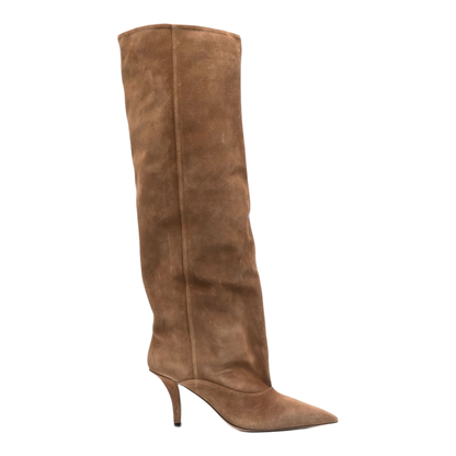 Leather Brown Boots - Image 1
