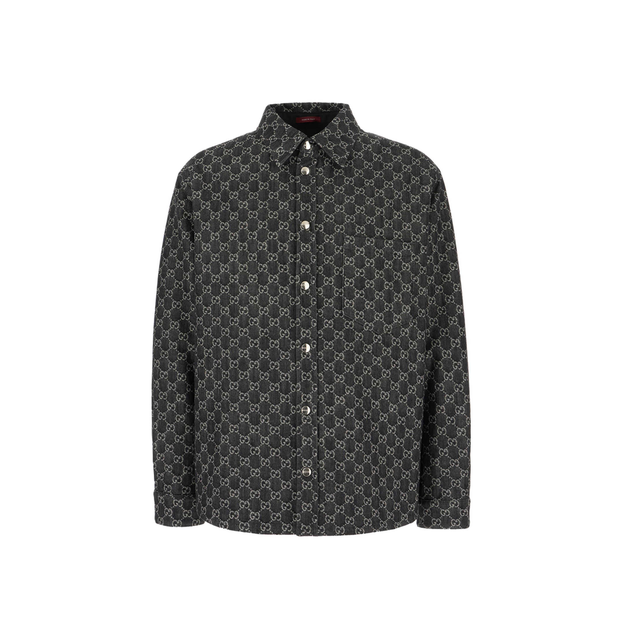 Embroidered Denim Shirt - Image 3