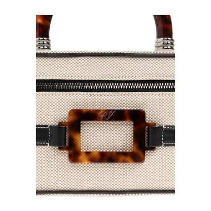 Vanity Belle Vivier Mini Bag Canvas - Image 2