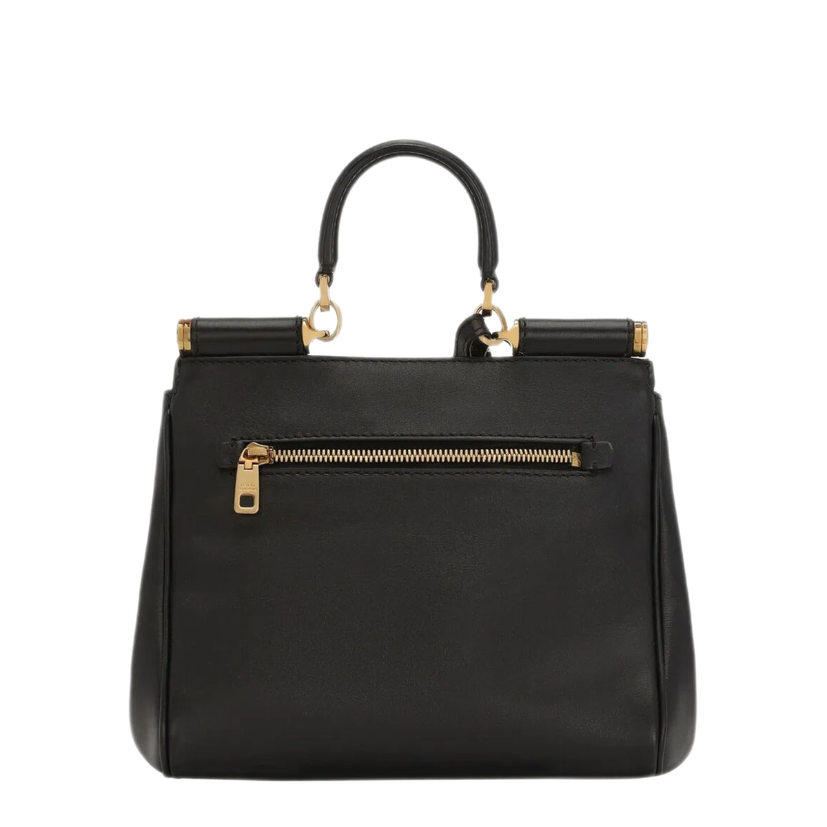 My Sicily Small Calfskin Handbag - Black - Image 2