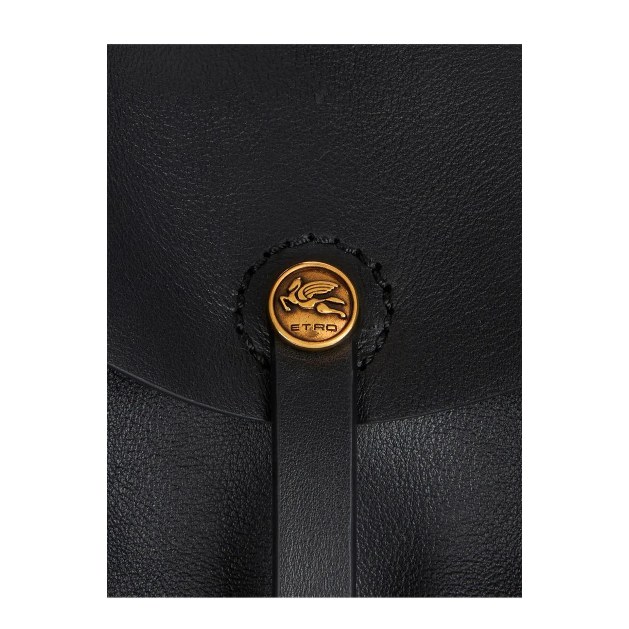 Medium Leather Pony Bag - Image 5