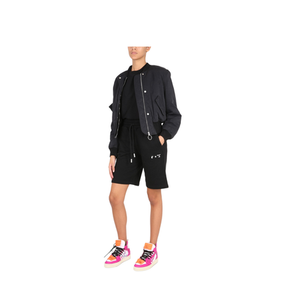 Bomber With Logo Print - Image 2