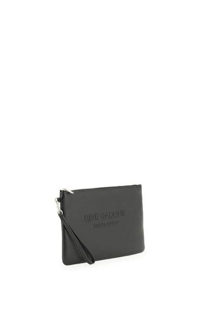 Rive Gauche Clutch, Silver Hardware - Image 5