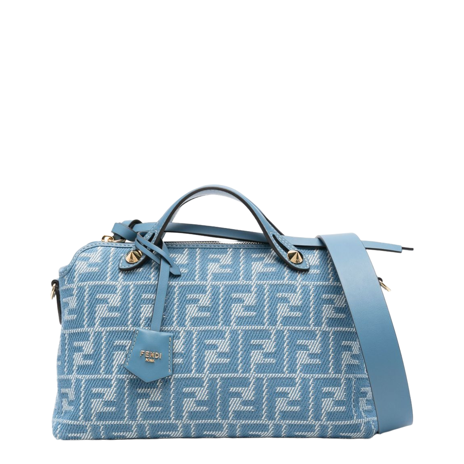 By The Way Medium Denim Handbags - Blue - Image 1