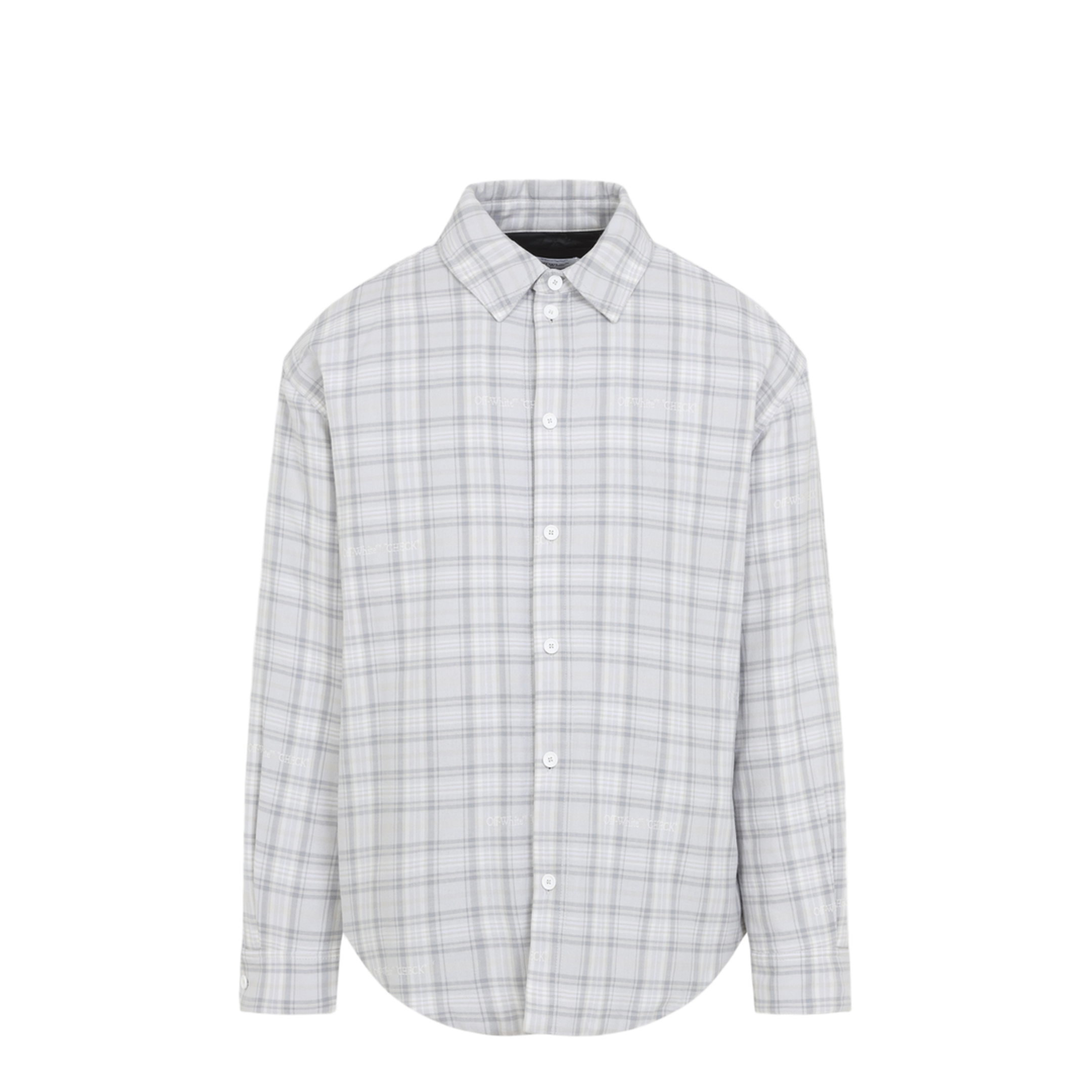 Flannel Wool Overshirt Padded Coat - Image 3