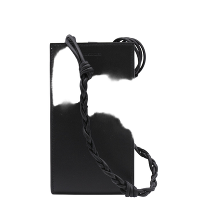 Black Nappa Leather Tangle Phone Case - Image 1