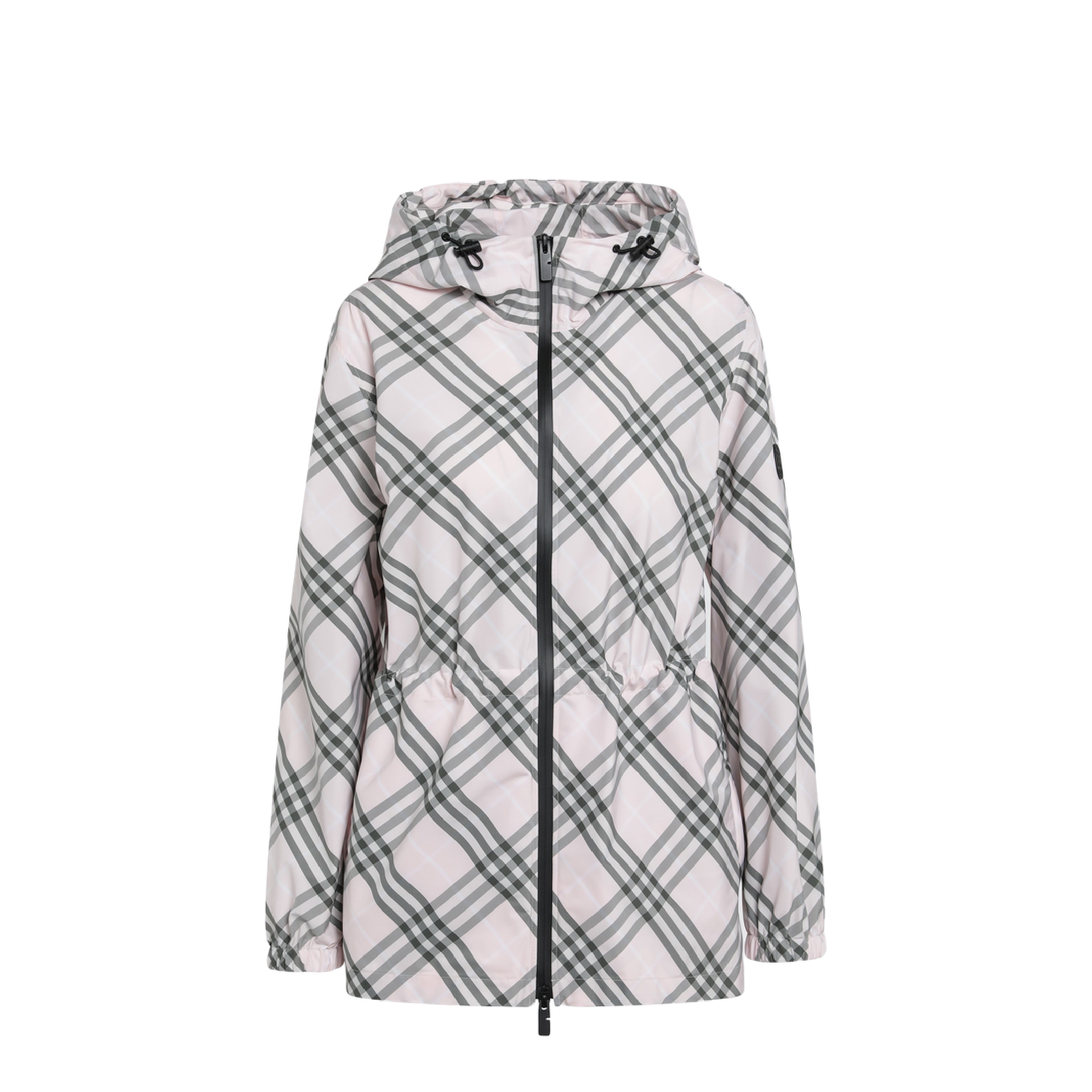 Whitstable Light Pink Jacket with Check Pattern - Image 1