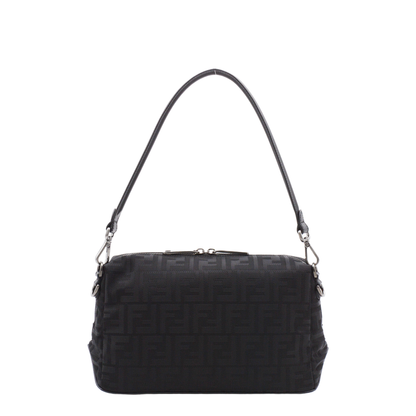 Medium Fabric Black Bag - Image 2