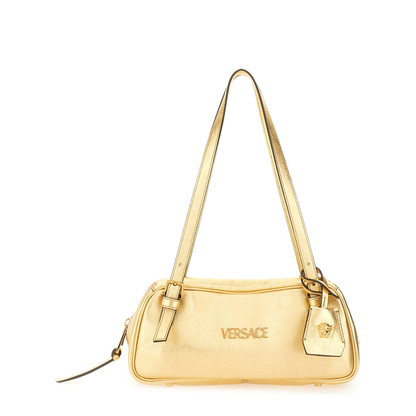 Gold-Tone Metallic Bag - Image 1