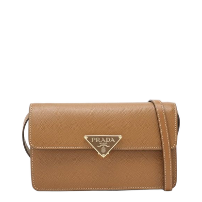Caramel Saffiano Leather Mini-bag - Image 1